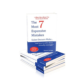 7 MOST EXPENSIVE MISTAKES SALON OWNERS MAKE - BOOK BY SIMON LOTINGA