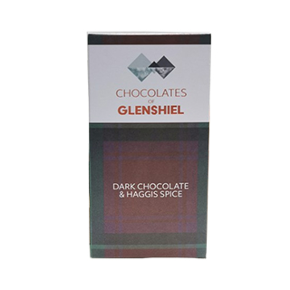 Handmade Chocolates of Glenshiel Spiced Haggis Bar 70g