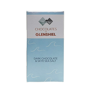 Handmade Chocolate of Glenshiel Sky Salt Bar 70g