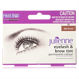 Juliene Eyelash and Brow Tine Light Brown