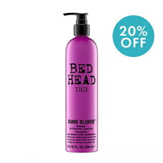 NEW BEDHEAD DUMB BLONDE SHAMPOO 400ML