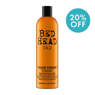 NEW BEDHEAD COLOUR GODDESS SHAMPOO 750ML