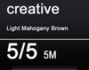 TIGI COPYRIGHT COLOUR CREATIVE 5/5 LIGHT MAHOGANY BROWN