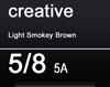 TIGI COPYRIGHT COLOUR CREATIVE 5/8 LIGHT SMOKEY BROWN