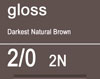 Tigi Copyright Colour Gloss 2/0 Darkest Natural Brown