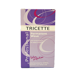 Tricette Single Application Permanent Wave Perm For Normal Resistant and Tinted Hair