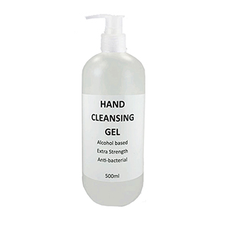 Hand Cleansing Gel 500ml Anti-Bacterial 70% Alcohol