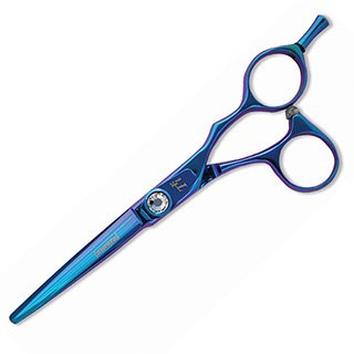 Tri Samurai Metallic Blue 5"  Scissors
