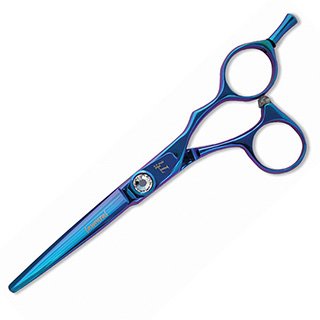 TRI SAMURAI METALLIC BLUE 5  SCISSORS"