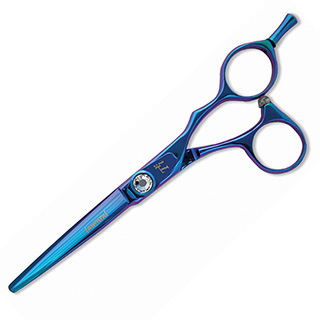 Tri Samurai Metallic Blue 5.5" Scissors