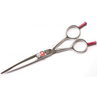 TRI SAMURAI PEARL 5.5 PINK TENSION WHEEL SCISSORS"