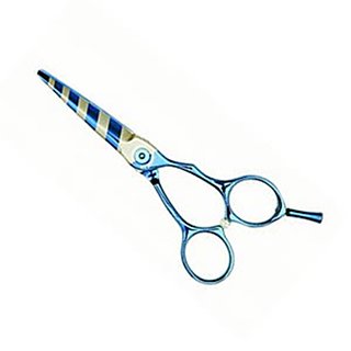 TRI SAMURAI BLUE ZEBRA 5.5 SCISSORS"