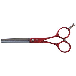 TRI COLORLINE RED THINNER 5.5 STRAIGHT SCISSORS"