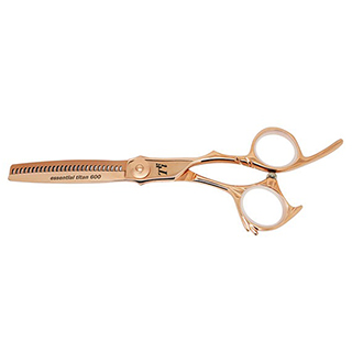 Essential Plus Offset Rose Gold 6" Thinning Scissor