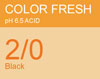 COLOR FRESH PH 6.5 2/0 75ML