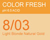 Color Fresh Ph 6.5 8/03 75ml