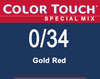COLOR TOUCH SPECIAL MIX 0/34 GOLD RED 60ML