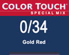 Color Touch Special Mix 0/34 Gold Red 60ml