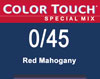 COLOR TOUCH SPECIAL MIX 0/45 RED MAHOG 60ML
