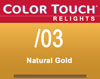 Color Touch Relights /03 Nat Gold 60ml