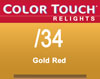 Color Touch Relights /34 Gold Red 60ml