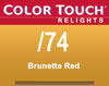 Color Touch Relights /74 Brunette Red 60ml