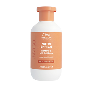 Wella Invigo Nutri Enrich Shampoo 300ml For Dry or Stressed Hair