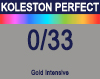 New Koleston Perfect Me+ 0/33 Intense Gold 60ml