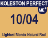 Koleston Perfect Me+ 10/04 Lightest Natural Red Blonde 60ml