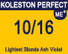 Koleston Perfect Me+ 10/16 Lightest Ash Violet Blonde 60ml