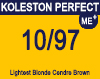 New Koleston Perfect Me+ 10/97 Lightest Cendre Brunette Blonde 60ml