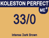 New Koleston Perfect Me+ 33/0 Dark Intense Brown 60ml