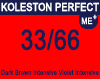 New Koleston Perfect Me+ 33/66 Dark Intense Violet Brown 60ml