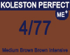 New Koleston Perfect Me+ 4/77 Medium Intense Brunette Brown 60ml