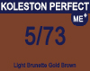 New Koleston Perfect Me+ 5/73 Light Brunette Gold Brown 60ml