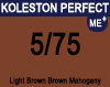 New Koleston Perfect Me+ 5/75 Light Brunette Mahogany Brown 60ml