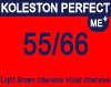 New Koleston Perfect Me+ 55/66 Light Intense Violet Brown 60ml