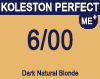 New Koleston Perfect Me+ 6/00 Dark Natural Blonde 60ml