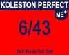 New Koleston Perfect Me+ 6/43 Red Gold Blonde 60ml