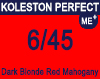 New Koleston Perfect Me+ 6/45 Dark Red Mahogany Blonde 60ml