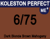 New Koleston Perfect Me+ 6/75 Dark Brunette Mahogany Blonde 60ml