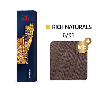 Koleston Perfect Me+ 6/91 Dark Blonde Cedre Ash 60ml