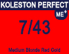 Koleston Perfect Me+ 7/43 Med Red Gold Blonde 60ml