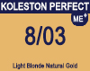 Koleston Perfect Me+ 8/03 Light Natural Gold Blonde 60ml