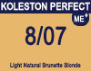 Koleston Perfect Me+ 8/07 Light Natural Brunette Blonde 60ml