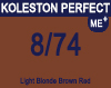 Koleston Perfect Me+ 8/74 Light Brunette Red Blonde 60ml