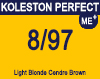 Koleston Perfect Me+ 8/97 Light Cendre Brunette Blonde 60ml