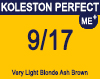 Kolestone Perfect Me+ 9/17 Very light Ash Brunette Blonde 60ml