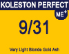 Koleston Perfect Me+ 9/31 Very Light Blonde Gold Ash 60ml