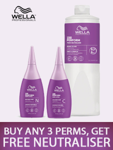 Wella Perform Perm Deal - Buy 3 Perms Get Neutraliser Foc Worth £18.70